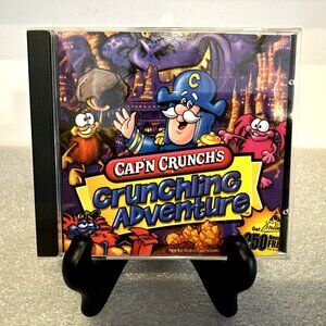 Cap'n Crunch's Crunchling Adventure PC CD-ROM 1999 Windows 95/98 MAC & Audio CD